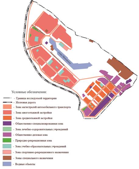 Функциональное зонирование национального парка сочинского
